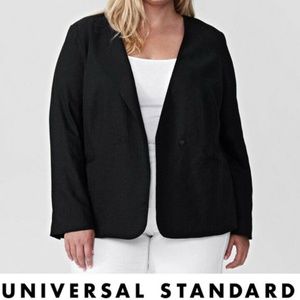 NWT Universal Standard Linen Blazer Size M